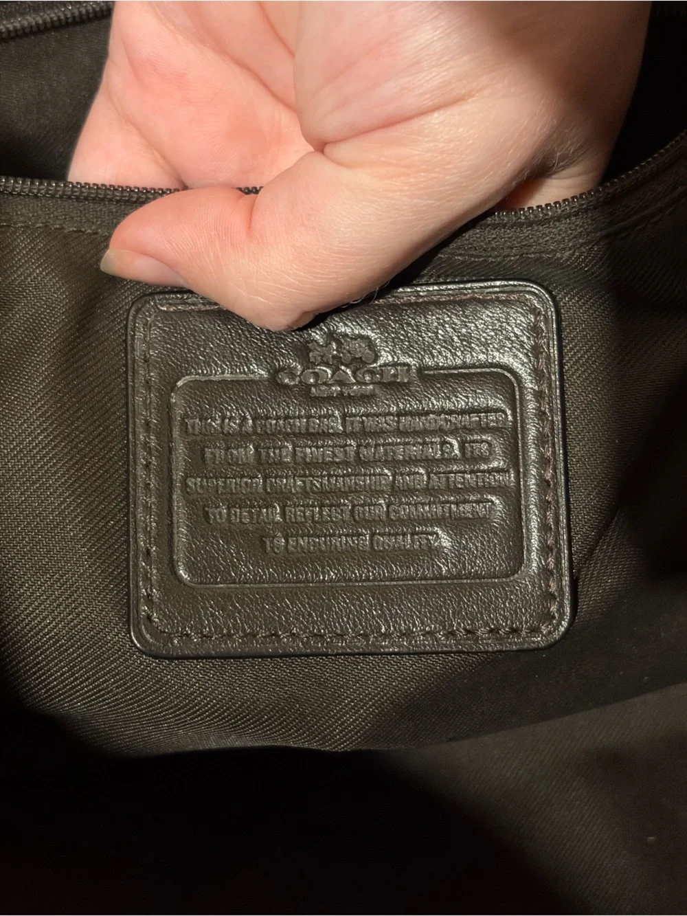 Coach Signature Crosby Carryall